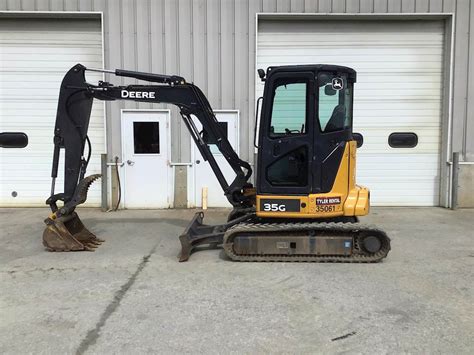 35g mini excavator specs|how much does a john deere 35g weight.